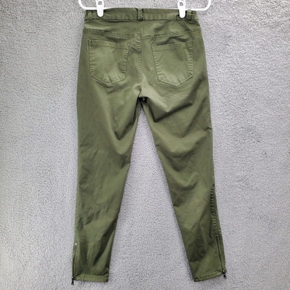 Forever 21 Split Hem Zip Pants Womens Size 28 - Picture 5 of 10